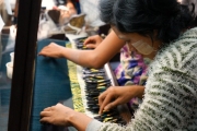 Thein Nyo silk weaving Amarapura