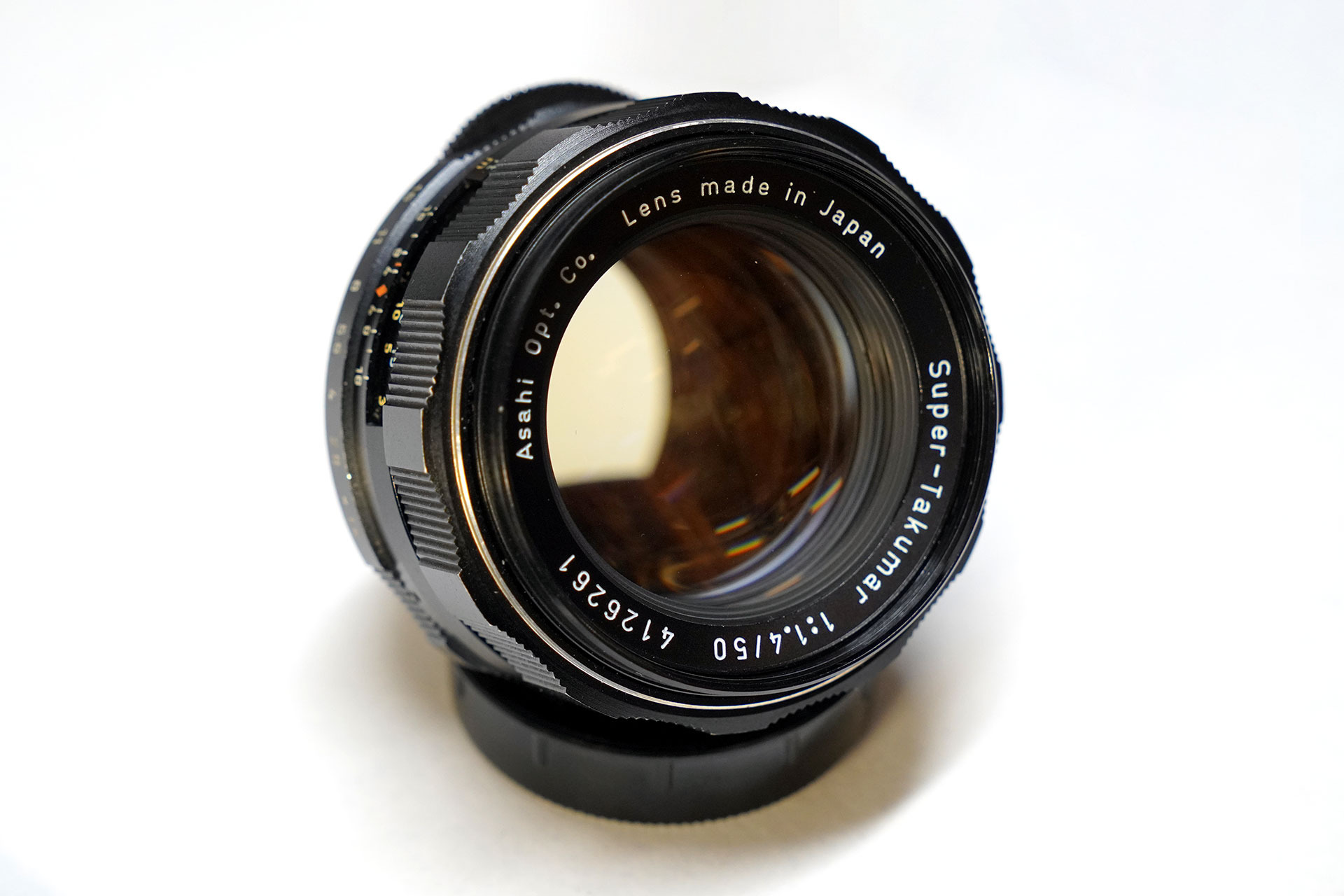 ASAHI TAKUMAR 50mm F1.4 アトム レンズ - カメラ